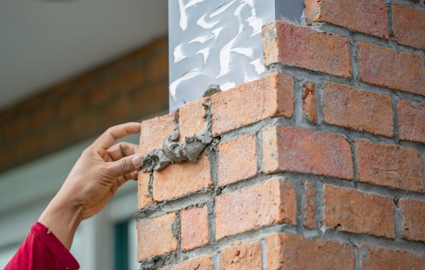 Brick Pillar Repair in Gig Harbor