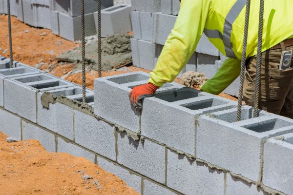 Concrete Blocks Installation in Gig Harbor