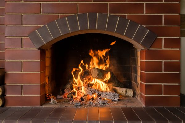 Brick Fireplace Installation in Gig Harbor