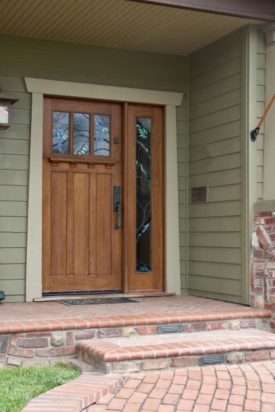 Front Porch Brick Repair in Gig Harbor
