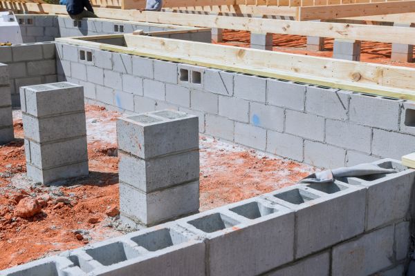 Cement Block Installation in Gig Harbor