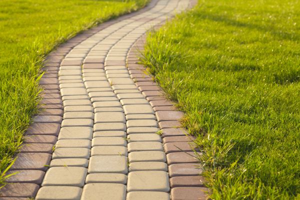 Sidewalk Brick Repair in Gig Harbor