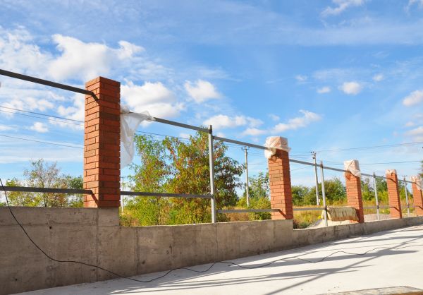 Brick Pillar Installation in Gig Harbor
