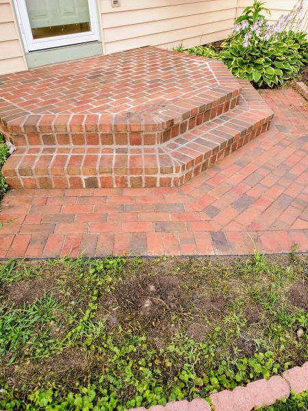 Brick Stoop Repair in Gig Harbor
